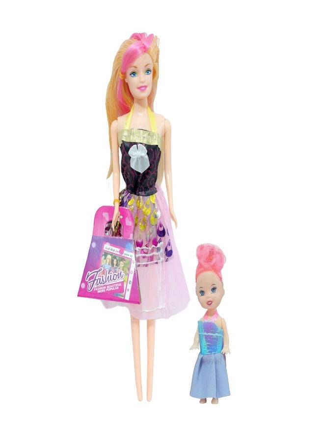 ROSEFAIR Baby Doll Playset with Multiple Outfits and Accessories, Realistic Design, Great Gift for Kids (Movable Doll) - Image 1